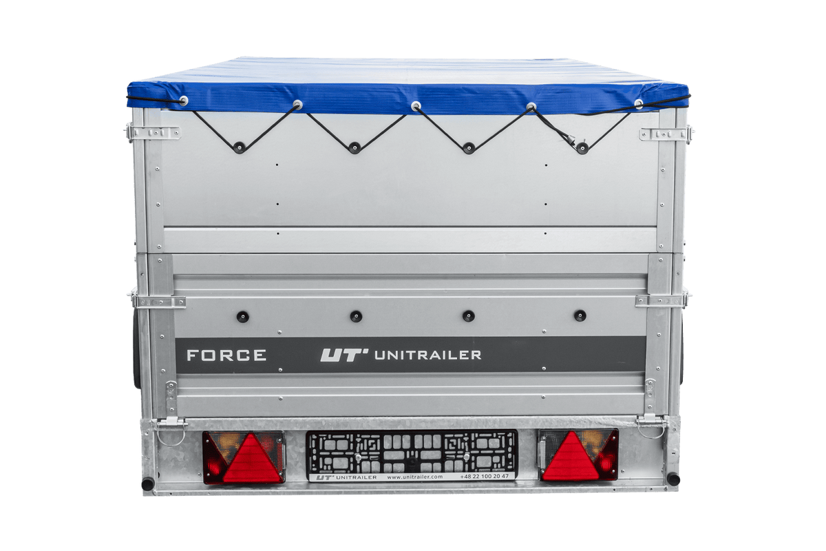 UNITRAILER Force 264/R KIPP – Anhänger 2647×1260 mm, 750 kg zGG