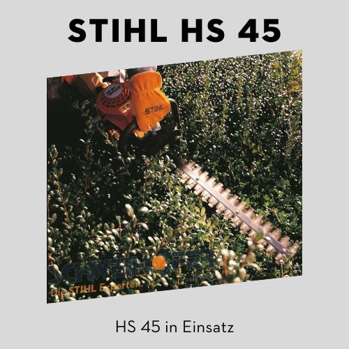 STIHL HS 45 Benzin-Heckenschere 45 cm