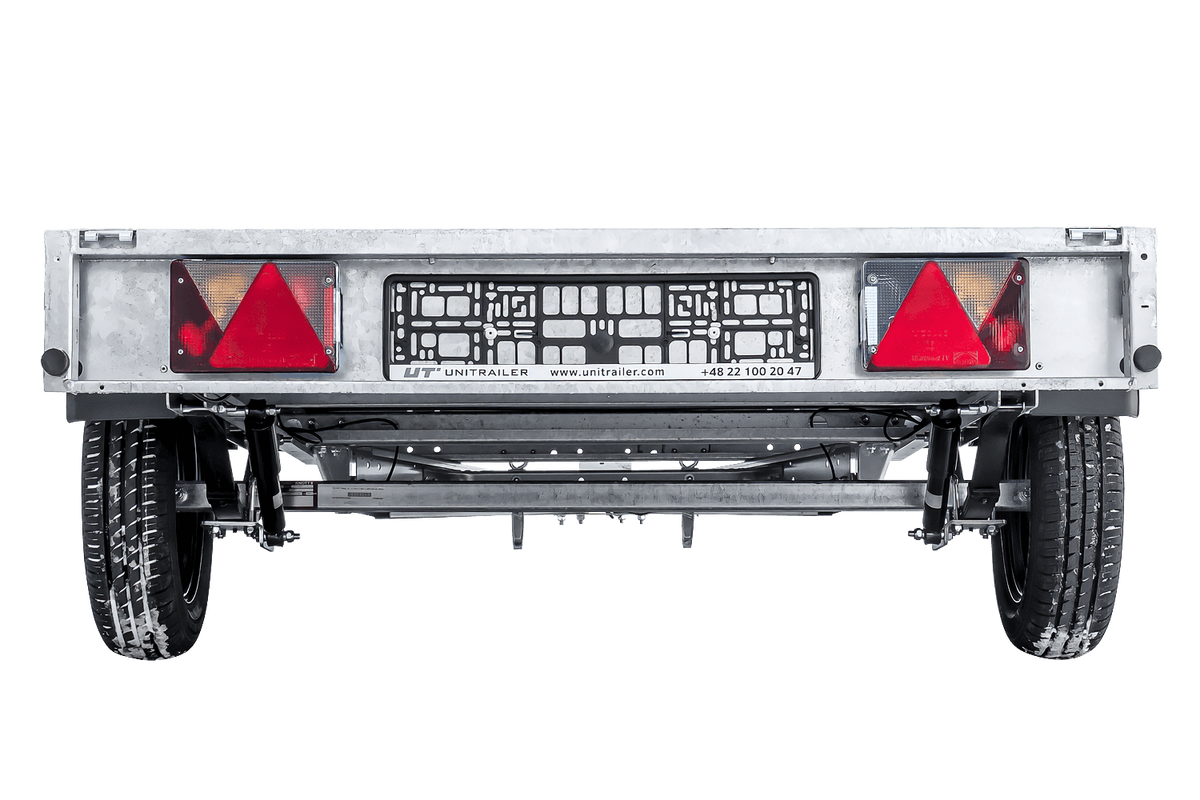 UNITRAILER Force 264/R KIPP – Anhänger 2647×1260 mm, 750 kg zGG
