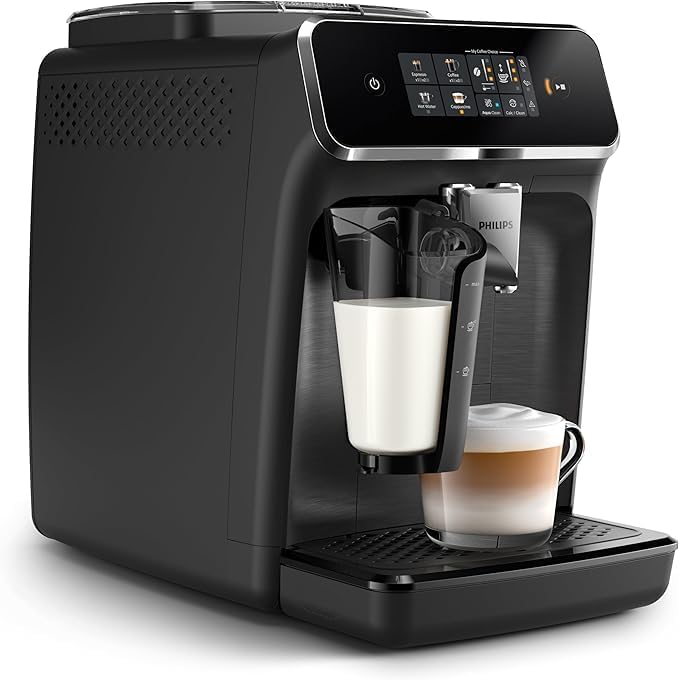 PHILIPS Kaffeevollautomat LatteGo 2300 Schwarz