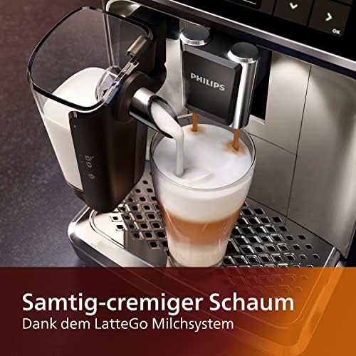 PHILIPS Kaffeevollautomat LatteGo 5400 Chrom