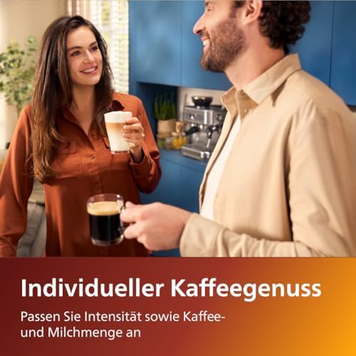 PHILIPS Kaffeevollautomat LatteGo 5400 Chrom