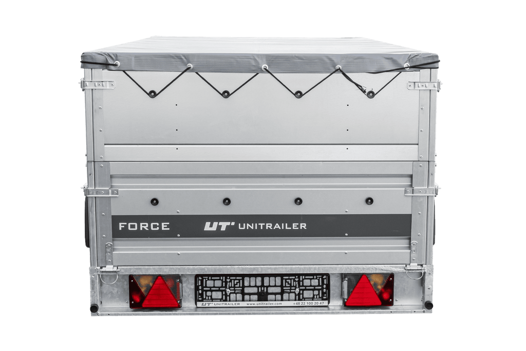 UNITRAILER Force 264/R KIPP – Anhänger 2647×1260 mm, 750 kg zGG