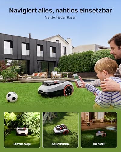 Segway Navimow i208 Mähroboter mit Garage M