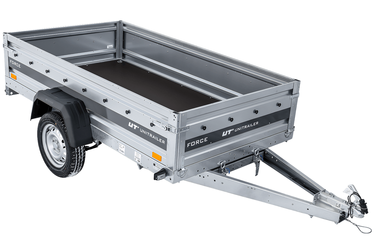 UNITRAILER Force 230/R KIPP – Anhänger 2309×1261 mm, 750 kg zGG