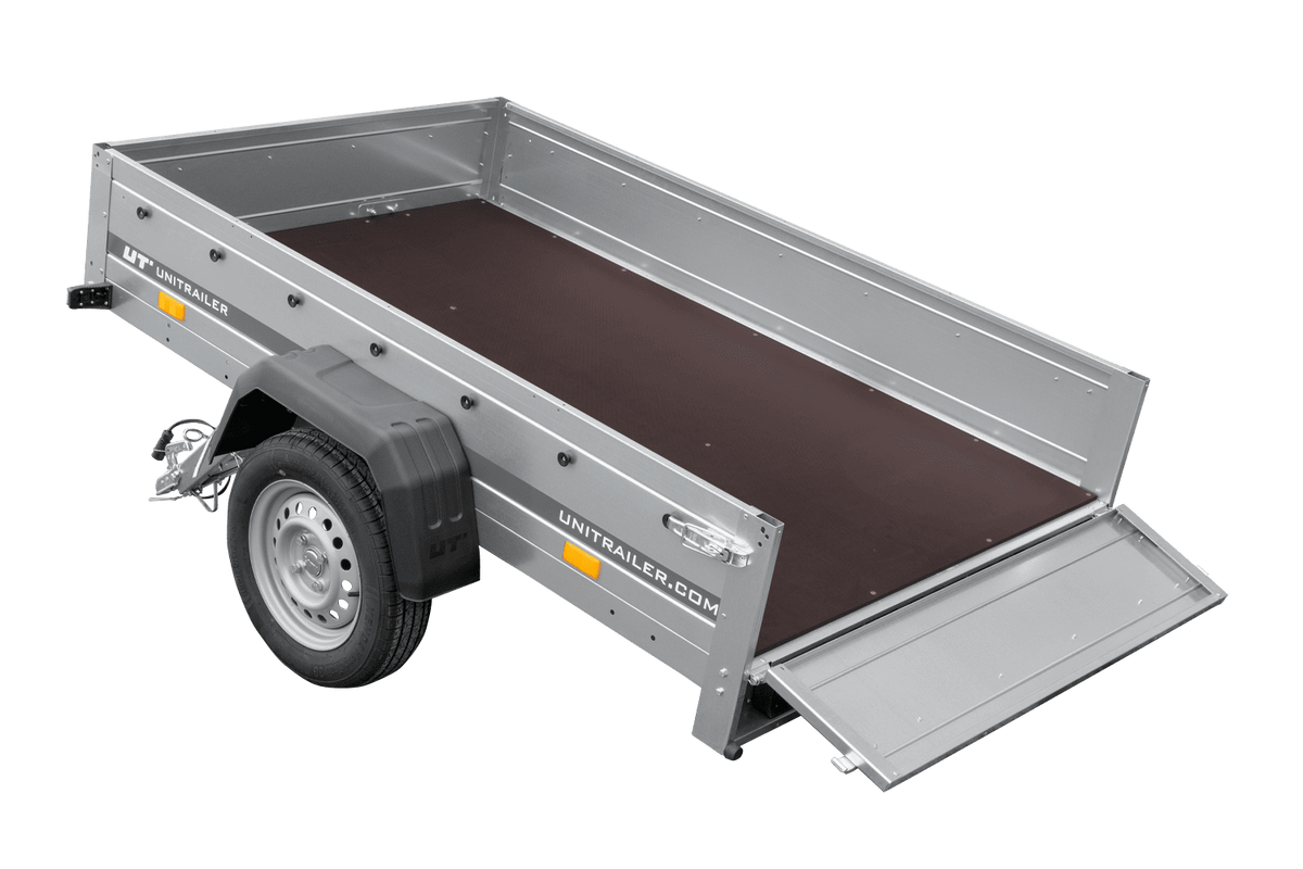 UNITRAILER Garden Trailer 201 Kipp – Anhänger 2006×1256 mm, 750 kg zGG