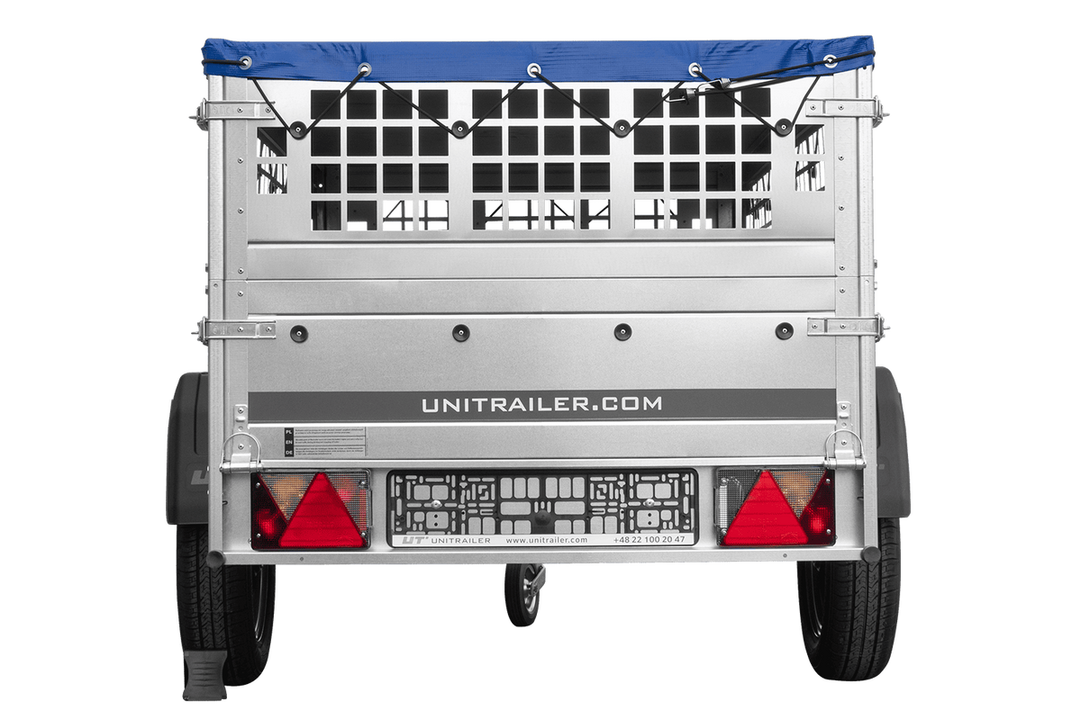 UNITRAILER Garden Trailer 200 Kipp – Anhänger 2006×1063 mm, 750 kg zGG