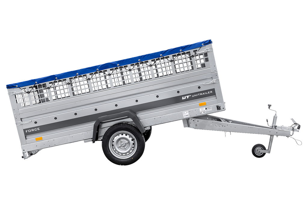 UNITRAILER Force 264/R KIPP – Anhänger 2647×1260 mm, 750 kg zGG