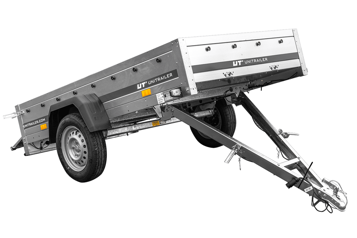 UNITRAILER Garden Trailer 230 Kipp – Anhänger 2304×1256 mm, 750 kg zGG