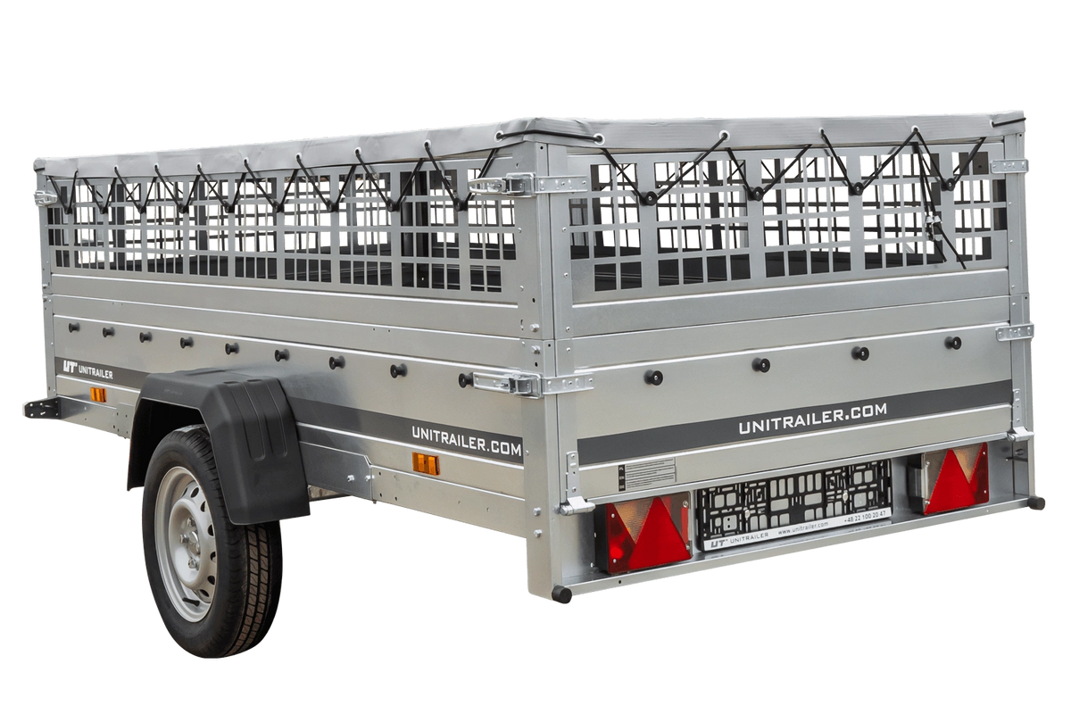 UNITRAILER Garden 264/R KIPP – Anhänger 2641×1256 mm, 750 kg zGG