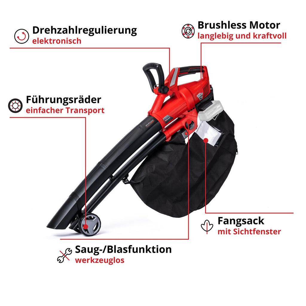 Einhell GE-CL 36 Li E-Solo Akku-Laubsauger und -bläser 36 V