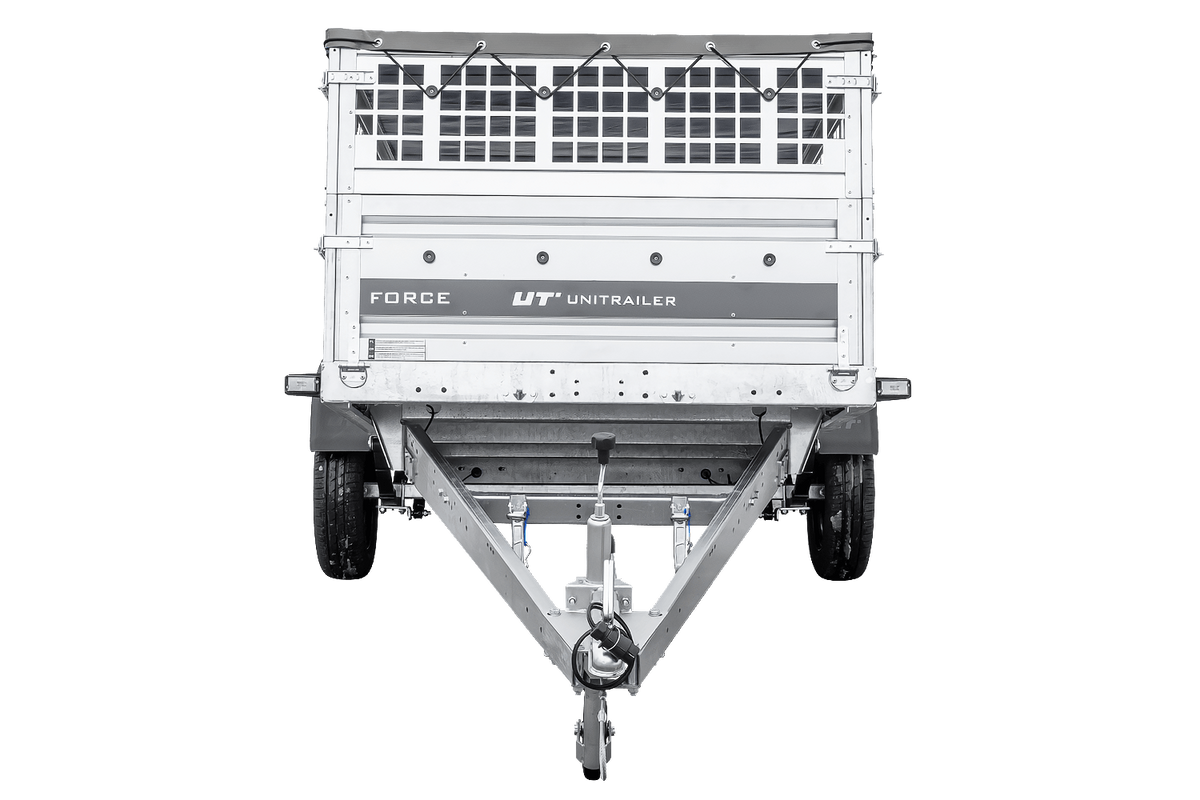 UNITRAILER Force 264/R KIPP – Anhänger 2647×1260 mm, 750 kg zGG