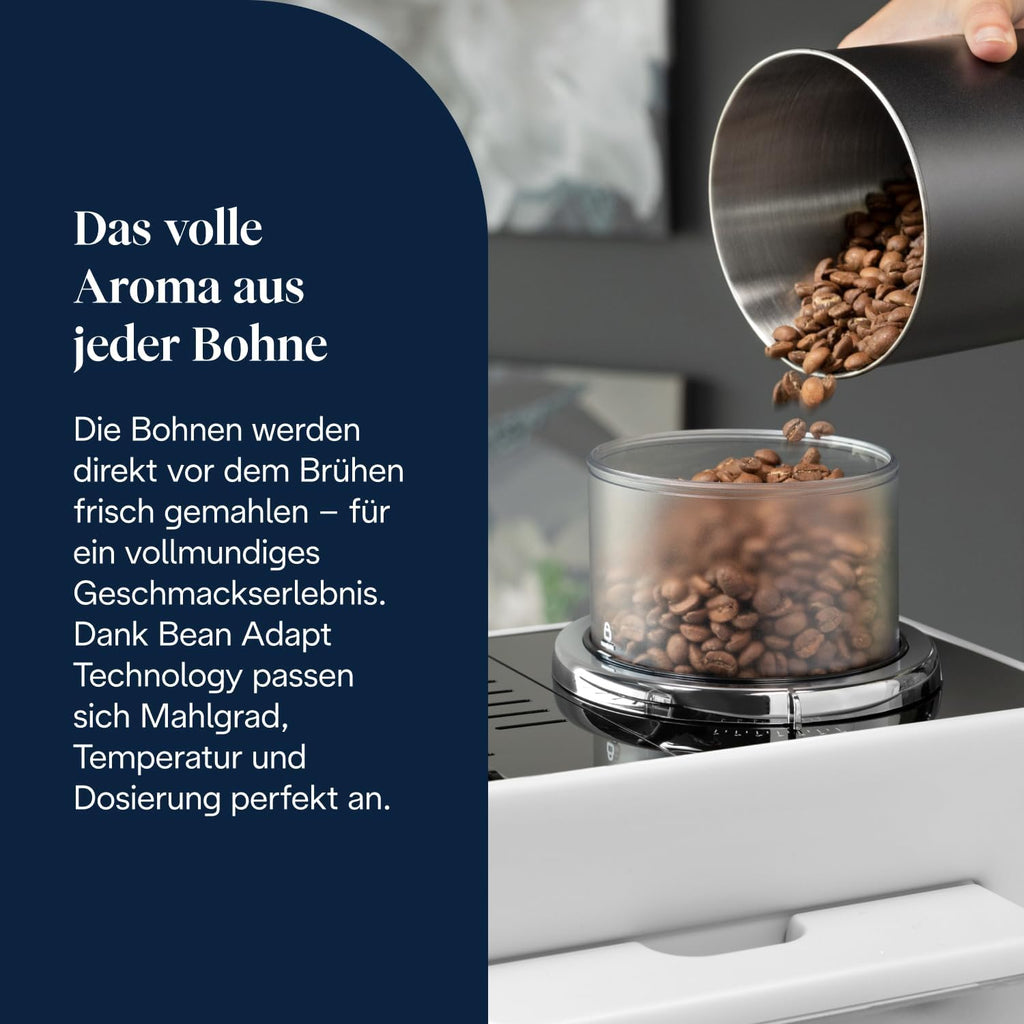 De'Longhi Rivelia Kaffeevollautomat 16 Getränke Weiß