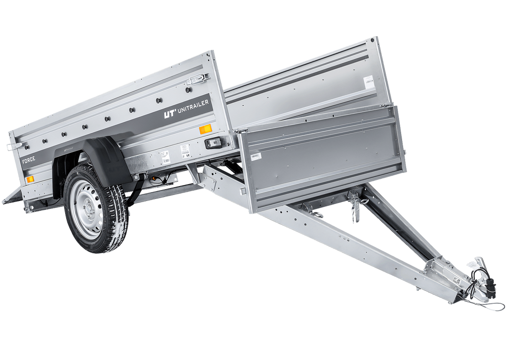 UNITRAILER Force 230/R KIPP – Anhänger 2309×1261 mm, 750 kg zGG