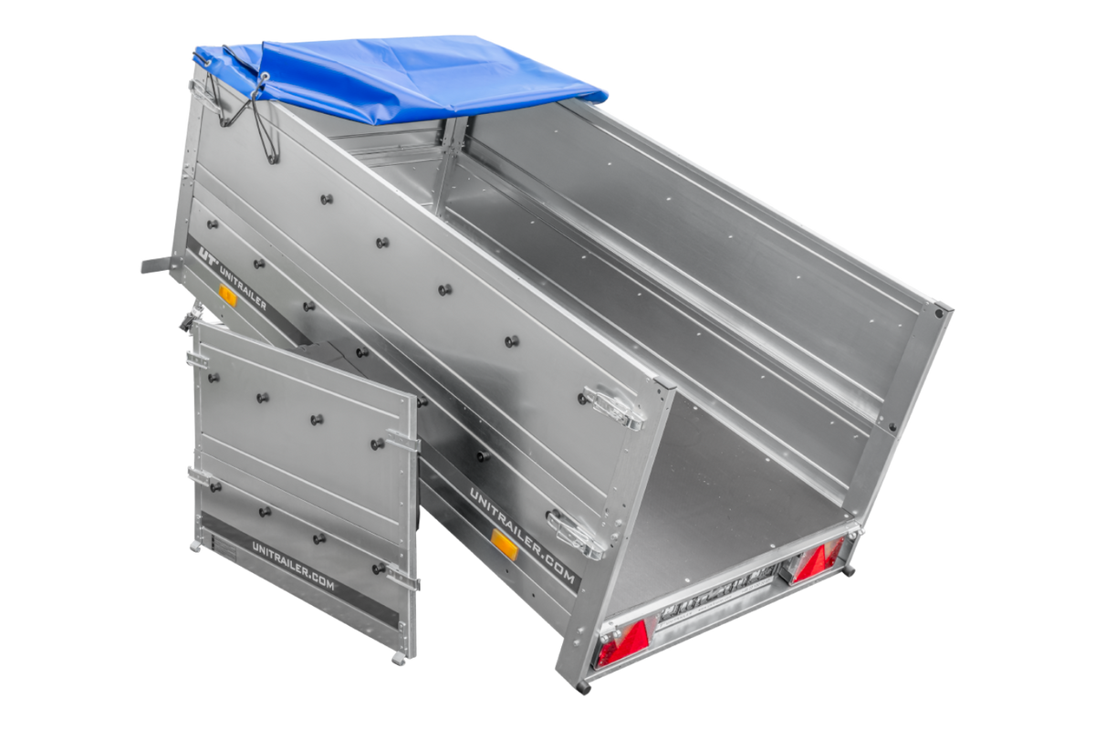 UNITRAILER Garden Trailer 200 Kipp – Anhänger 2006×1063 mm, 750 kg zGG