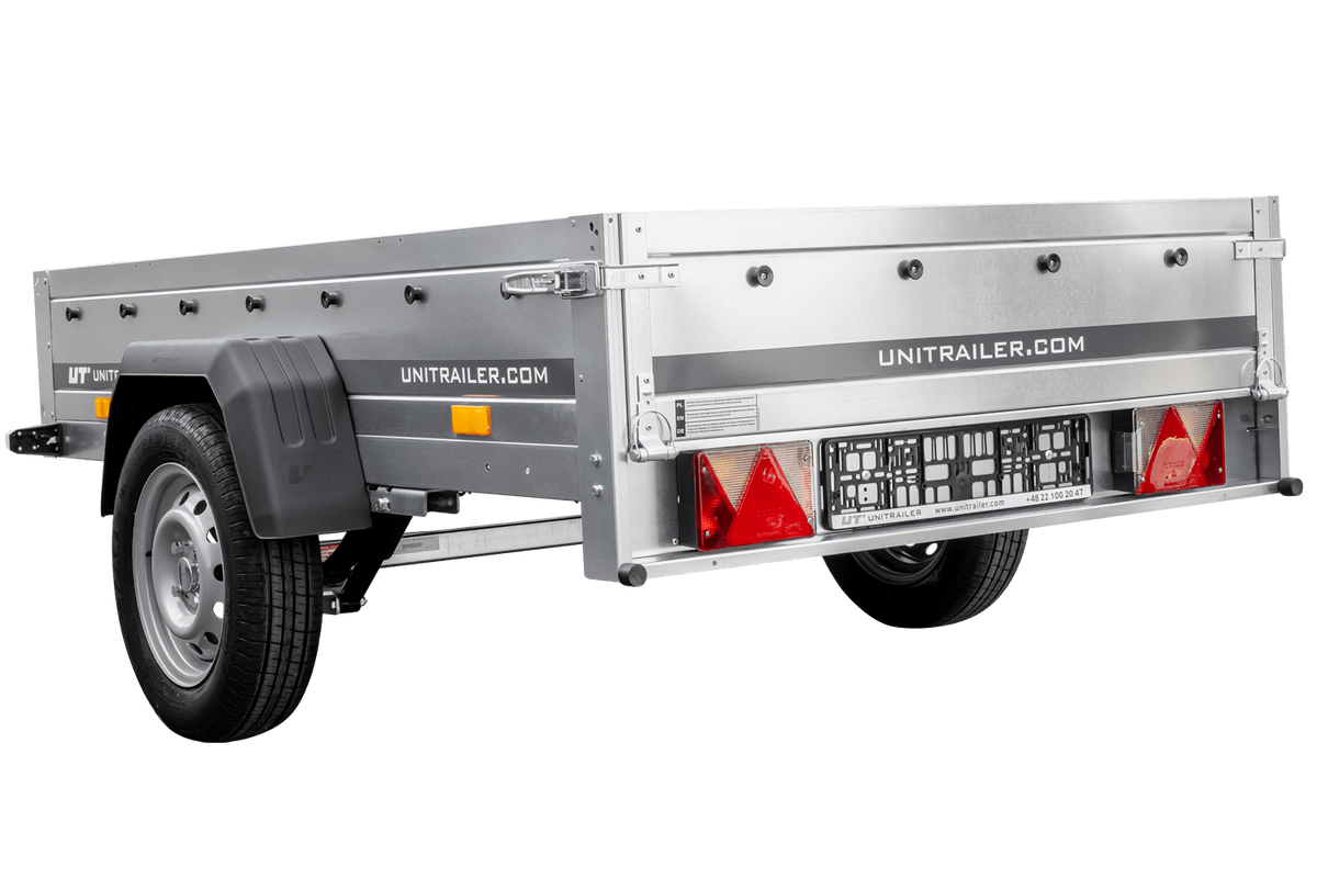 UNITRAILER Garden 201/R KIPP – Anhänger 2006×1256 mm, 750 kg zGG