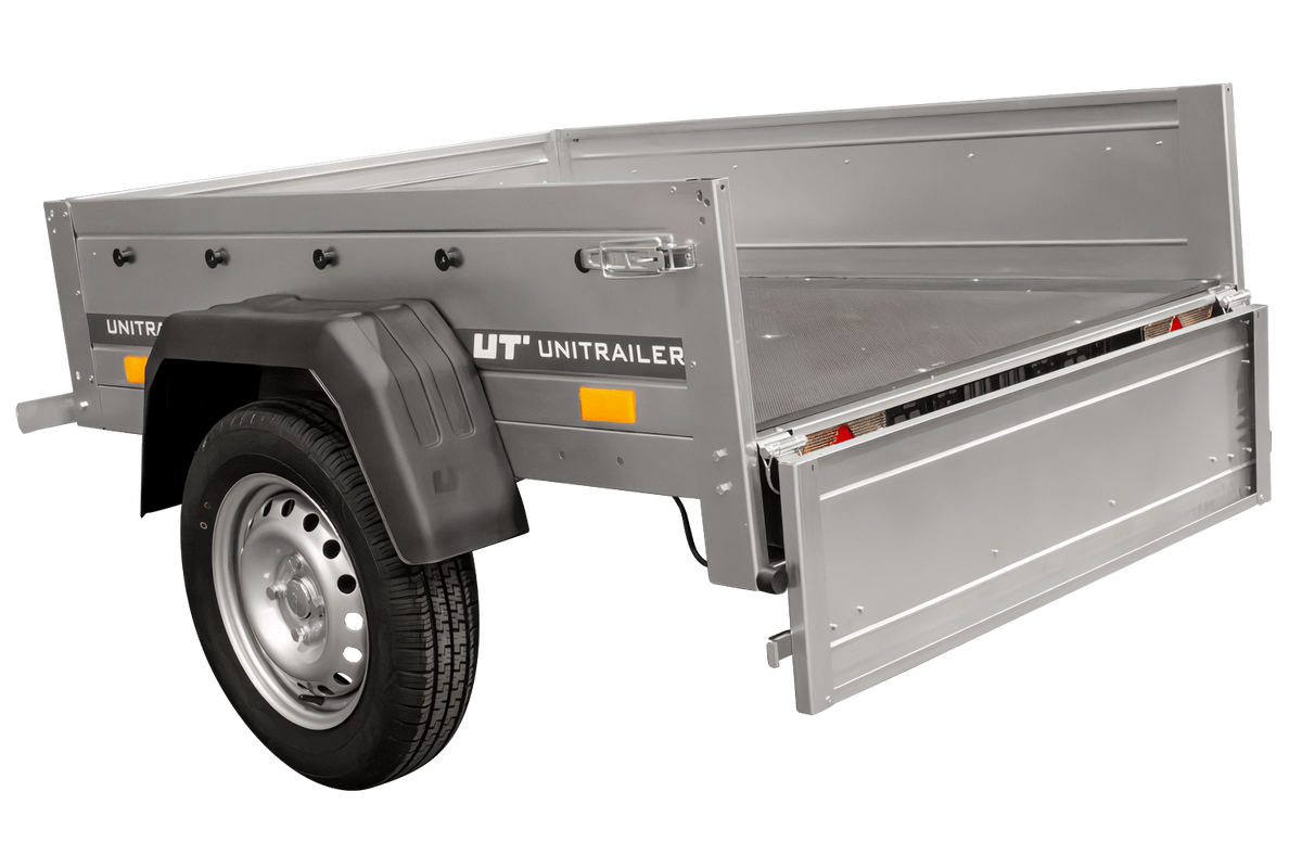 UNITRAILER Garden Trailer 150 Kipp – Anhänger 1475×1063 mm, 750 kg zGG