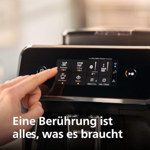 PHILIPS Kaffeevollautomat Panarello 2200 Schwarz