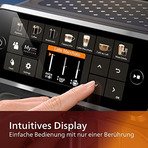 PHILIPS Kaffeevollautomat LatteGo 5400 Chrom