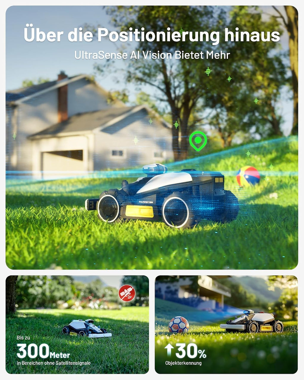 MAMMOTION LUBA 2 AWD 1000 Mähroboter